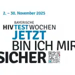Bayerische HIV-Testwochen, 2. – 30. November 2025