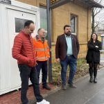 Eröffnung der WC-Container am Bahnhof in Sulzbach-Rosenberg