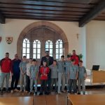 Empfang der D-Jugend des HC Sulzbach-Rosenberg anlässlich des Gewinns der Handball-Mini-WM