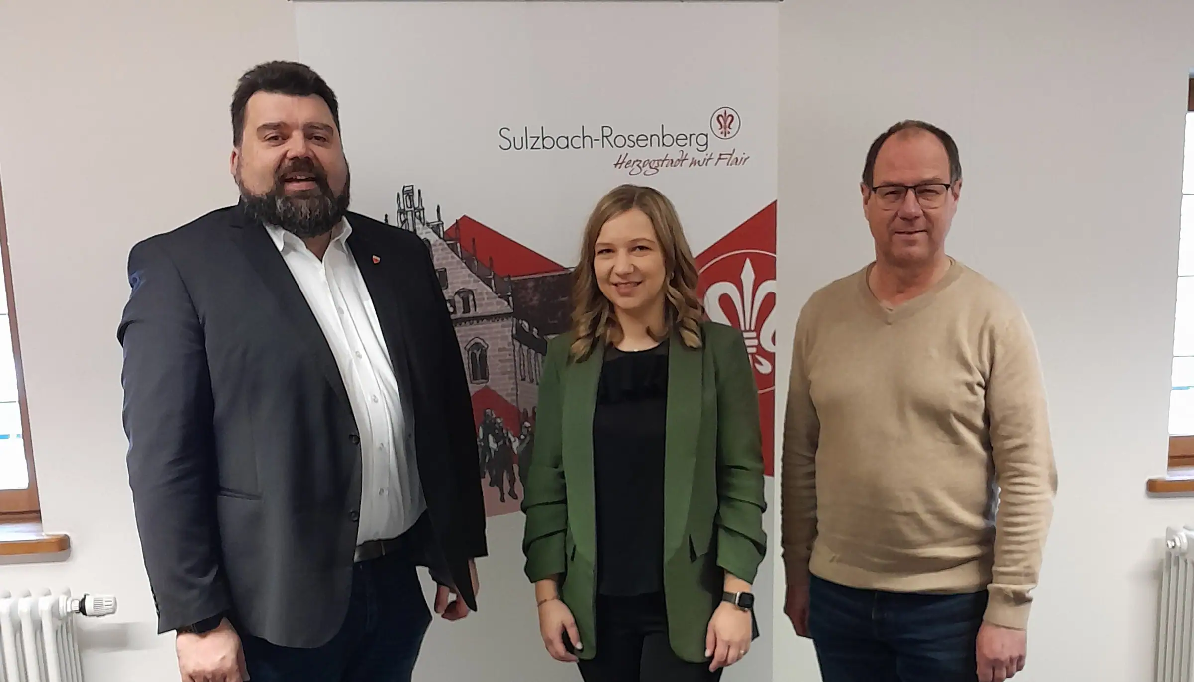 Vorstellung der neuen Juristin bei der Stadt Sulzbach-Rosenberg