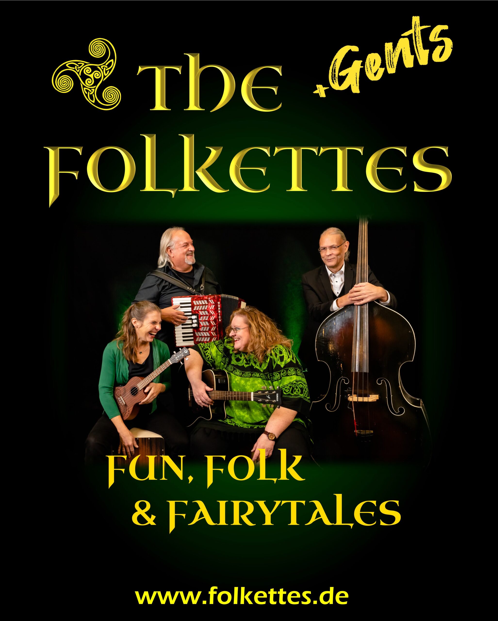 THE FOLKETTES * GENTS IRISH FUN, FOLK & TALES IN DER "LANDKUTSCHE"